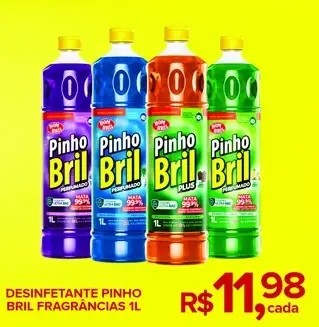 Desinfetante Pinho Bril Perfumado