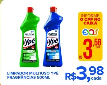 Limpador Multiuso Ypê Controle de Odores