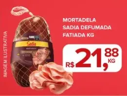 Mortadela Sadia Defumada Fatiada
