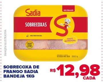 Sobrecoxa de Frango Sadia