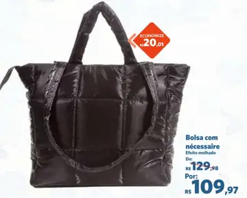 Bolsa Efeito molhado