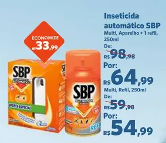 Inseticida SBP Automático Multi