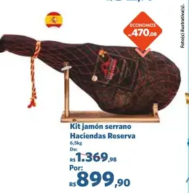 Jamón Serrano Haciendas Reserva