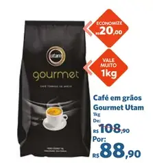 Café em grãos Utam Gourmet