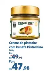 Creme de pistache Pistachino Com Kunafa