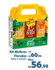 Kit de Mel Melbras Floradas