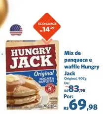 Mix de Panqueca e Waffle Hungry Jack Original