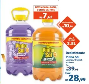 Desinfetante Pinho Sol Lavanda