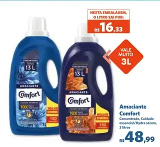 Amaciante Comfort Cuidado essencial