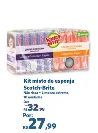 Esponja Scotch-Brite Kit misto
