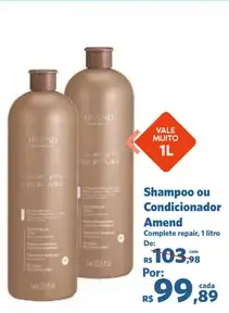 Shampoo Amend Complete Repair