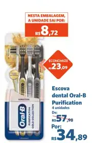 Escova dental Oral-B Purification