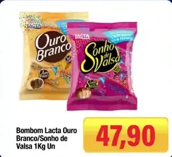 Bombom Lacta Ouro Branco