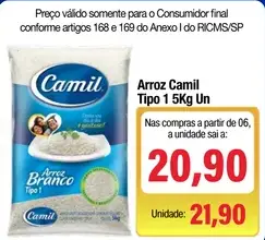 Arroz Camil Tipo 1
