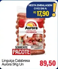 Linguiça Calabresa Aurora