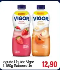 Iogurte Líquido Vigor Morango