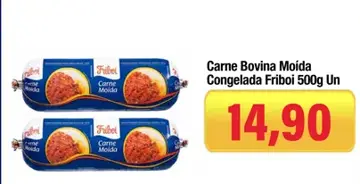 Carne Bovina Moída Friboi Congelada