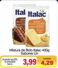 Mistura de Bolo Italac