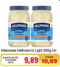 Maionese Hellmann's Light