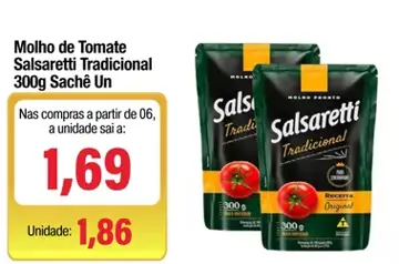 Molho de Tomate Salsaretti Tradicional