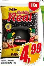 Feijão Caldo Real Preto