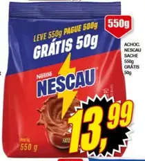 Achocolatado Nescau