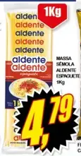 Massa Aldente Sêmola Espaguete