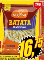 Batata Quality Fries Congelada