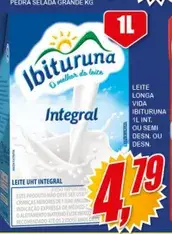 Leite Ibituruna Desnatado