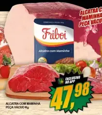 Alcatra Friboi Com Maminha, Peça a Vácuo