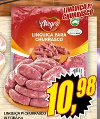 Linguiça para Churrasco Alegra