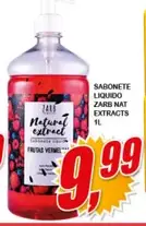 Sabonete Líquido Zarb Natural Extracts
