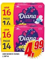 Absorvente Diana Básico