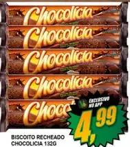 Biscoito recheado Chocolícia