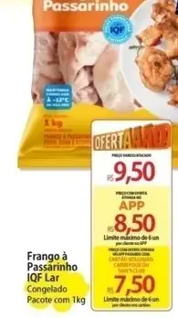 Frango à Passarinho IQF