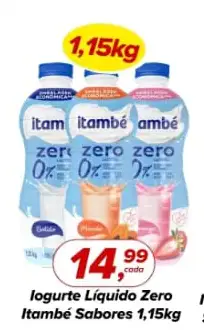 Iogurte Líquido Itambé Zero