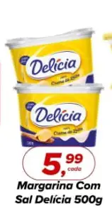 Margarina Delícia Com Sal