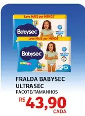 Fralda Babysec Ultrasec