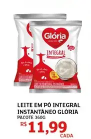 Leite em pó Glória Integral