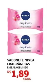 Sabonete Nivea Orquídeas