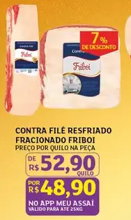 Contra Filé Friboi Resfriado Fracionado