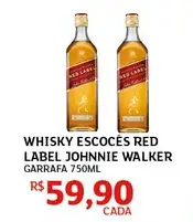 Whisky Johnnie Walker Red Label Escocês