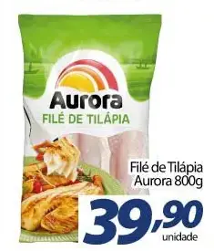 Filé de Tilápia Aurora