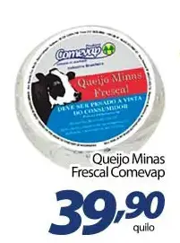 Queijo Minas Frescal Comevap