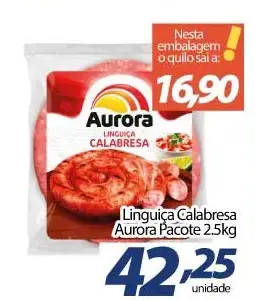 Linguiça Calabresa Aurora