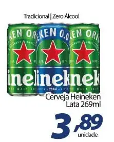 Cerveja Heineken Zero Álcool
