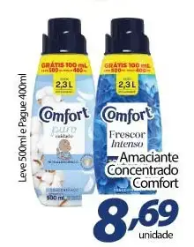 Amaciante Comfort Concentrado