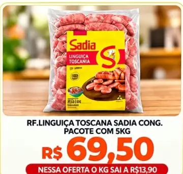 Linguiça Toscana Sadia
