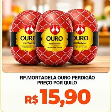 Mortadela Perdigão Ouro