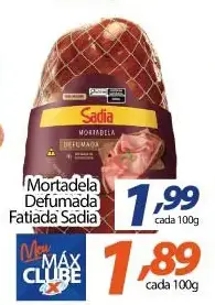 Mortadela Sadia Defumada Fatiada